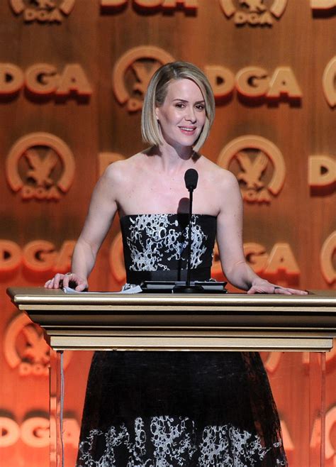 SARAH PAULSON at 2014 Directors Guild of America Awards in Century City ...