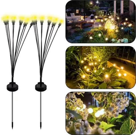 Luzes Led De Vaga Lume De Jardim Movidas A Energia Solar