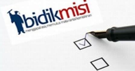 Pendaftaran Beasiswa Bidik Misi Bisa Melalui 4 Jalur ARSIP INFO