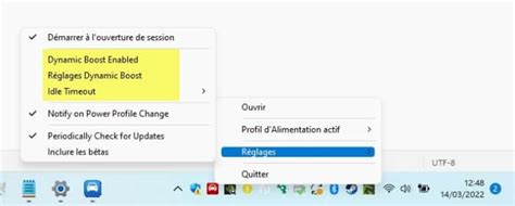 Parkcontrol Tweak Cpu Et Alimentation