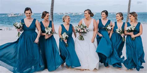 Blue Bridesmaid Dress Inspiration Kennedy Blue Kennedy Blue