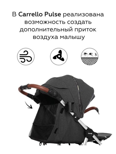 Прогулочная коляска Carrello Pulse купить в магазине в Москве 2024 году
