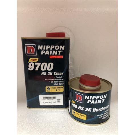 Nippon 9700 Hs 2k Clear Nippon Nax 9600 2k Extra Solid Clear Nippon