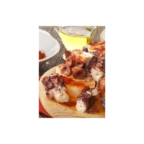 Pulpo Cocido En Trozo 500 Grs