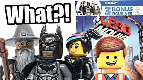 Weird Lego Movie Blu Ray Minifigures Review What Are These Youtube