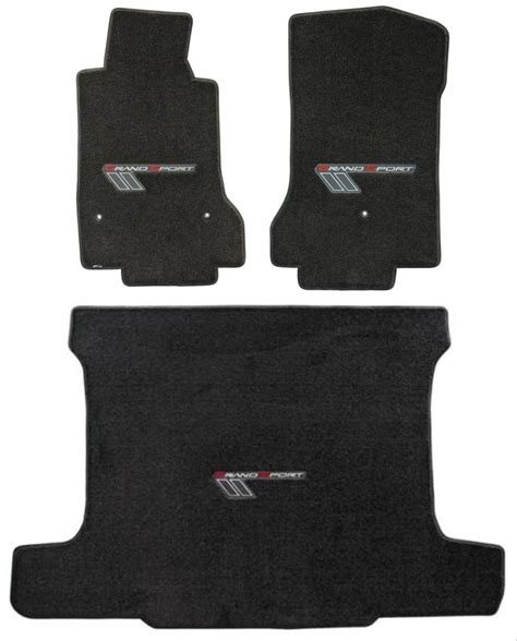 LLOYD MATS Velourtex 3PC FLOOR MAT SET W Logos 2010 To 2013 Corvette