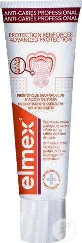 Elmex Anti Caries Professional Dentifrice Protection Renforcée Tube