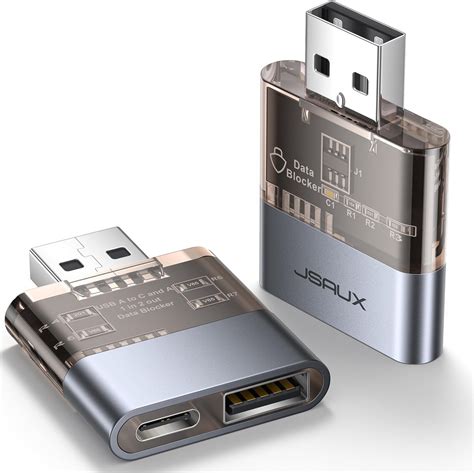 Amazon Jsaux Usb Data Blocker Pack Usb A Defender Only For