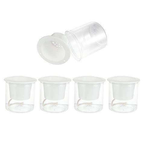 Прозрачные горшки для растений, автоматический цветочный горшок ...