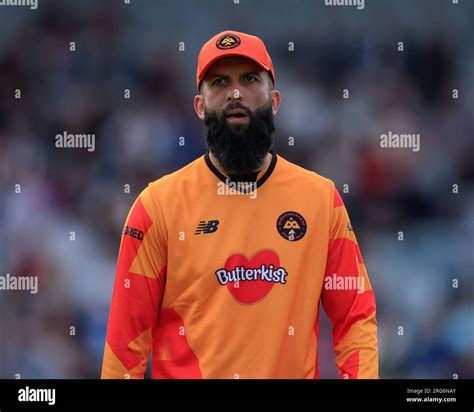 Moeen Ali Of Birmingham Phoenix During The Hundred Match Manchester