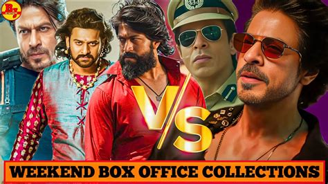 Jawan Vs Baahubali Pathaan Kgf Weekend Box Office Collections