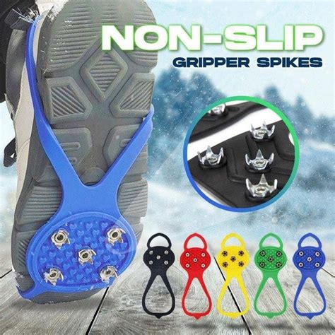 Universal Gripper Spikes Non Slip Shoe Grips1 Pair Fnkstore