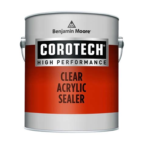 Grunt Benjamin Moore Corotech Clear Acrylic Sealer V Glazbud