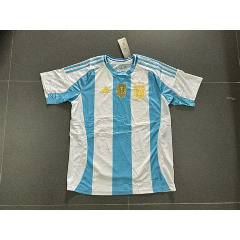 Jual Baru Premium Baju Jersey Bola Argentina Home Copa America