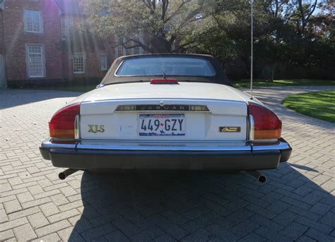 Garage Kept White Jaguar Xjs Convertible Classic Edition Low Miles