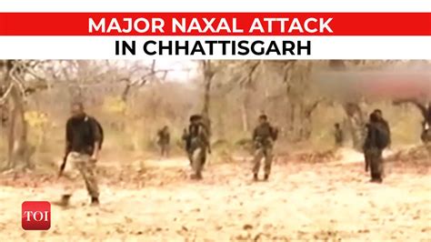 Chhattisgarh Maoist Attack 10 Jawans And A Driver Killed In Ied Blast