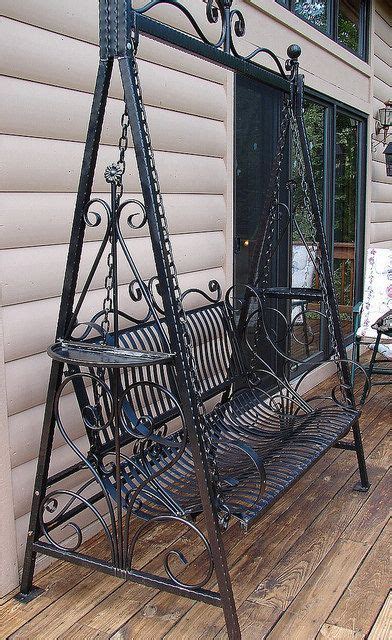 Ace Wrought Iron Porch Swing Sears Outdoor Furniture Covers Patio Heater