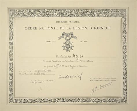 Ordre National De La L Gion D Honneur Surdoc