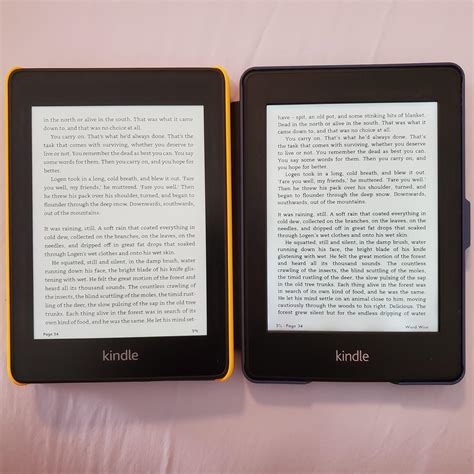 New kindle paperwhite (2018) vs old PW (2012) : r/kindle