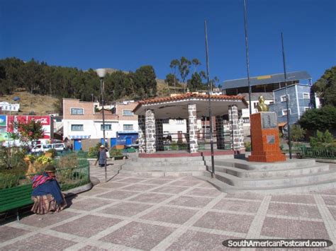 The Park At San Pedro De Tiquina Between Copacabana And La Paz Photo