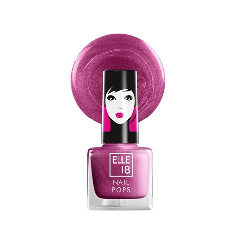 Buy Elle 18 Nail Pops Nail Color Shade 02 5 Ml Online At Low Prices