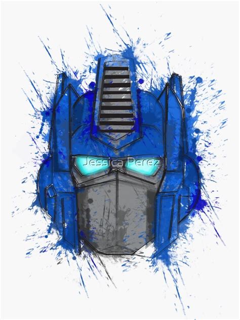 Optimus Prime Sticker For Sale By Jessica Perez In 2024 Optimus Prime Optimus Prime