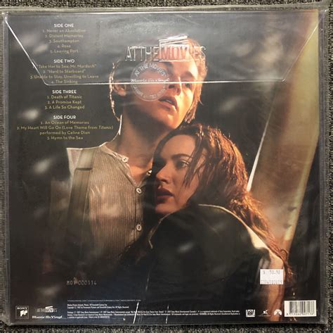 Titanic By James Horner Original Soundtrack OST 180g MOV Limited