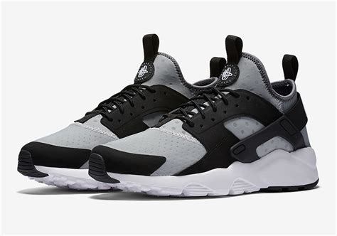 Nike Air Huarache Ultra Wolf Grey Black - Sneaker Bar Detroit