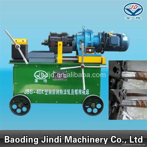 Rebar Thread Rolling Machine Jbg K Jd China Manufacturer