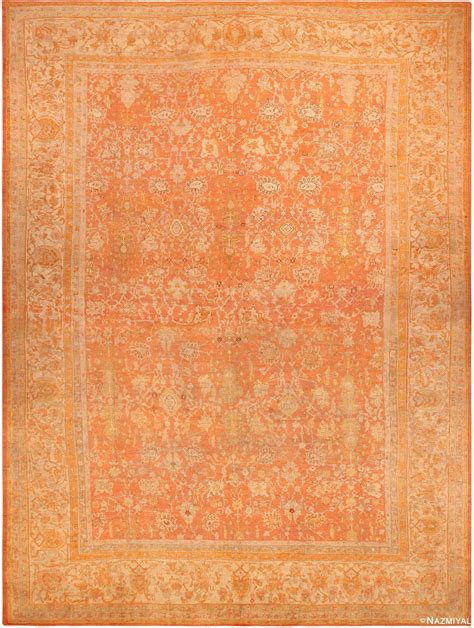 Antique Turkish Oushak Carpet Nazmiyal Antique Rugs