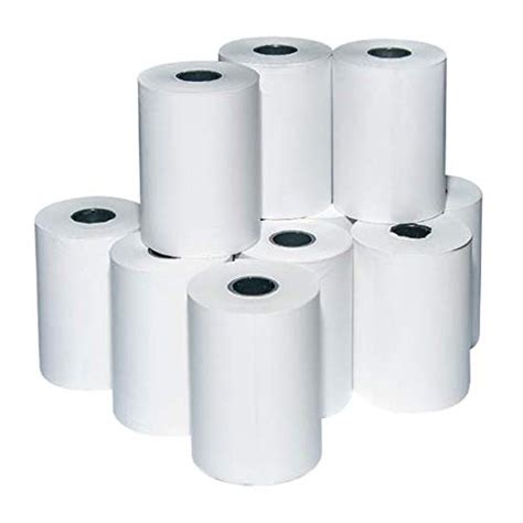 Etc24x7 79 Mm X 20 Meter 3 Inch Thermal Paper Roll Pure Black Printing 30 Rolls