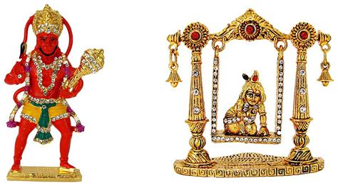 Buy Gold Plated Lord Hanuman Bajrang Bali Bajarangi Gold Plated