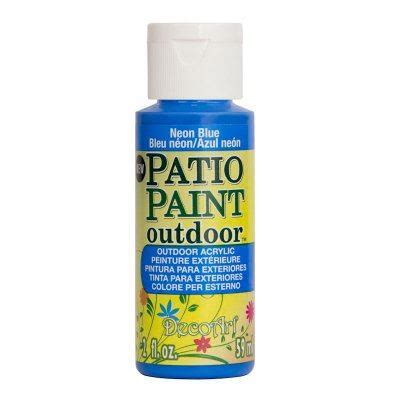 Neon Blue Patio Paint – Go-Craft