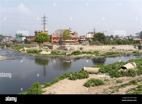 The polluted Bagmati River in Kathmandu, Nepal Stock Photo - Alamy