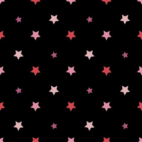 Pink And Black Stars Background