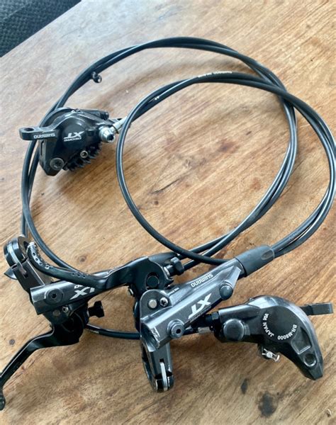 Shimano M Xt Brakeset Front And Rear For Sale