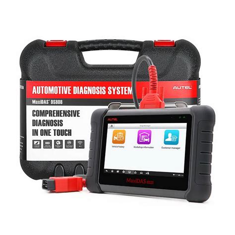 AUTEL MaxiDAS DS808 KIT Tablet Diagnostic Tool Full Set Support