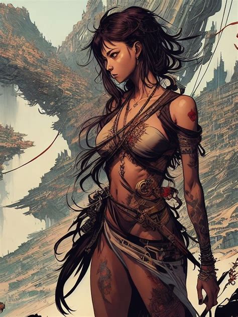 "Amazoness artwork, Fantasy warrior female art illustration" Poster for ...