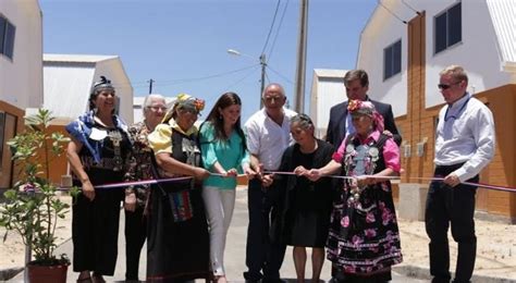 MINVU Inaugura Viviendas Para Familias Mapuches En Villa Alemana