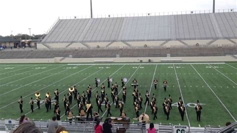 Malakoff High School At Uil Area Marching Competition Youtube