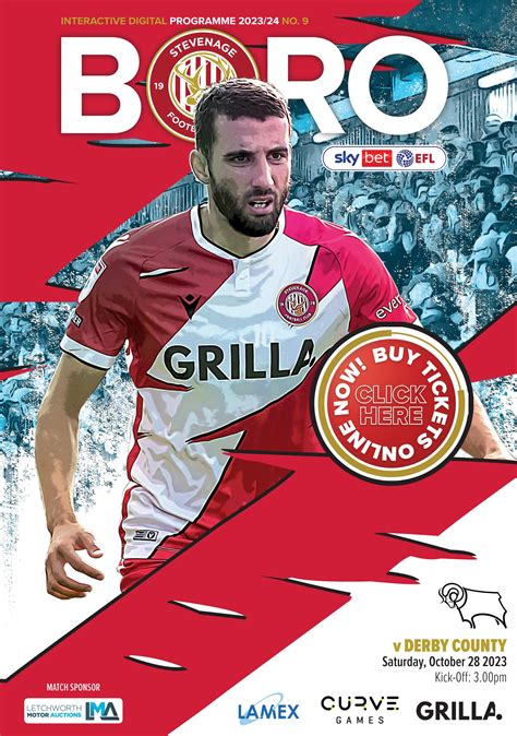 Stevenage Fc V Derby County By Hashtag Digital Media Issuu