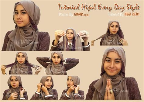 Download Video Tutorial Hijab Segi Empat Simple Dan Modis Ragam Muslim