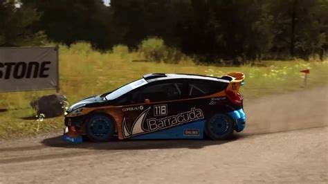 Dirt Rally Ford Fiesta Waldaufstieg Youtube