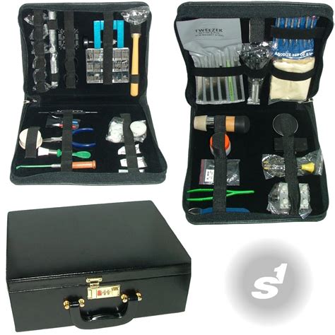 Kit Profissional WATCHMAKER DELUXE Para Relojoeiro Kit Mala De