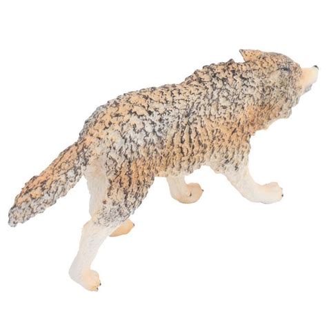 Modèle de loup réaliste pour enfants Figurine de jouet animal loup