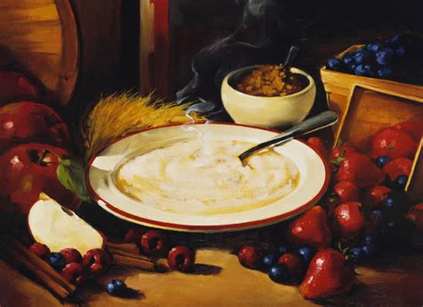 Cream Of Wheat Porridge Fruit Vince Pastiche Projects Debut Art