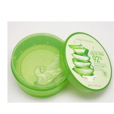 Gel nha đam gel lô hội natural republic alovera hàn quốc Dưỡng Ẩm Kiềm