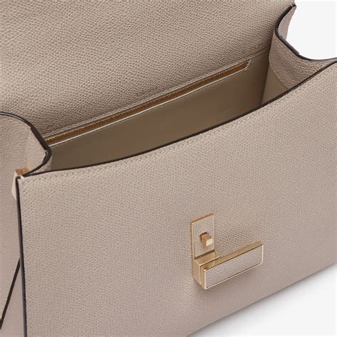 Women S Nude Pink Leather Handle Medium Bag Valextra Iside