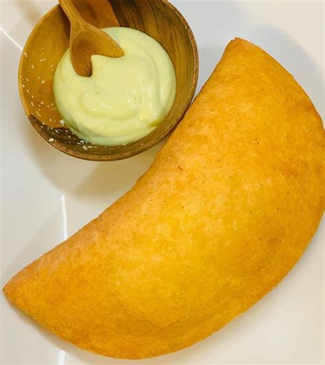 Empanada And Salsa De Ajo Venezuelan Cuisine