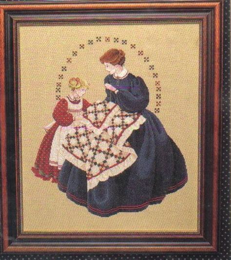 The Victorian Quilter Cross Stitch Pattern Marilyn Leavitt Imblum